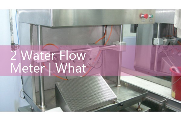 2 water flow meter